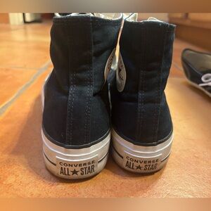 Converse Black High-Top Sneakers Classic Canvas Style